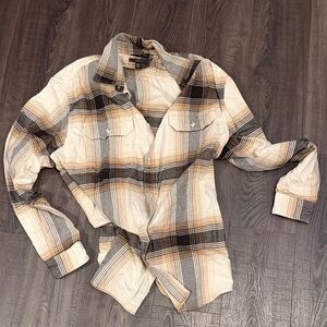 Banana Republic Plaid Button-Up Shirt